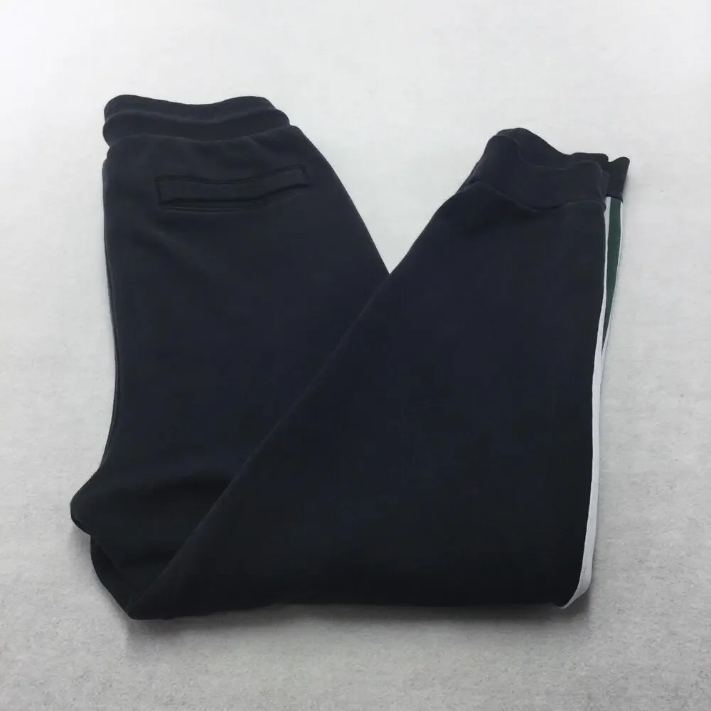 Paris Saint-Germain Pants Mens Medium Black Soccer Nike Jordan Track Jogger